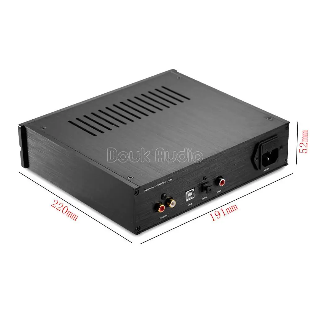 Douk Audio HiFi TDA1543 USB DAC аудио декодер цифровой аналоговый адаптер SA9227 DSD