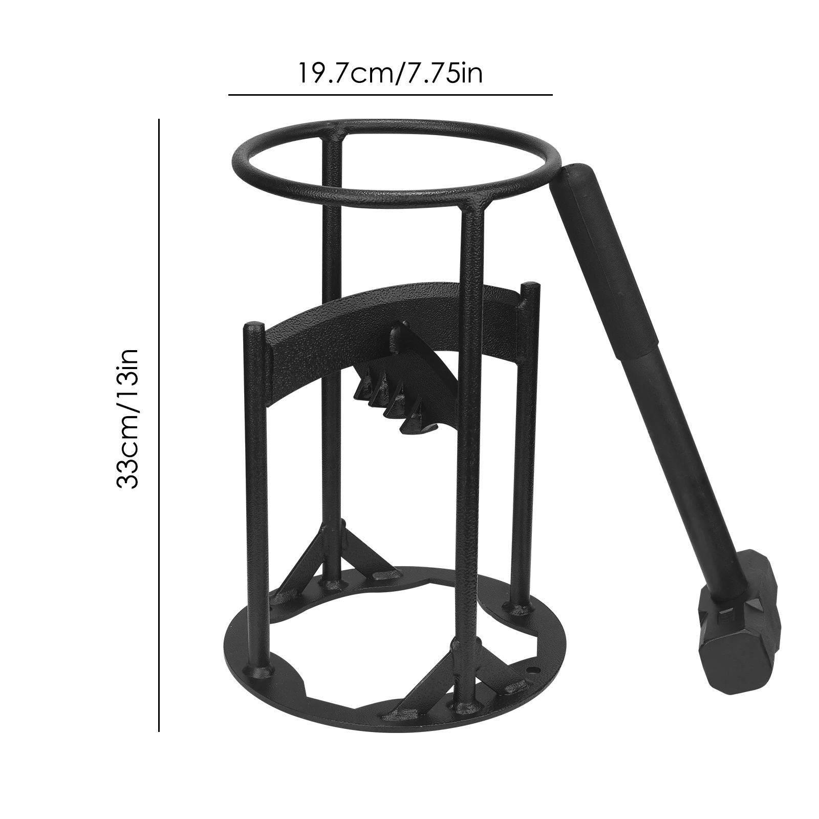 Distributeur de bois de chauffage manuel, Wedge URA, fait à la main, fonte,  fendeur de bois de chauffage avec marteau de 4lb - AliExpress