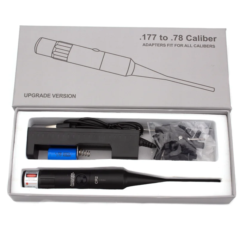Laser Bore Sight Kit.177 .22 Caliber to.78 12GA Caliber Laser Pointer Collimator Universal Bore Sighter,laser pointer,laser bore sight,laser sight,red dot laser sight