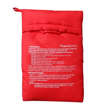 

Hot Microwave Potato Bag Washable And Reusable Pouch Cooking In Just 4 Minutes Cooker Bag Kitchen Accessories TOB