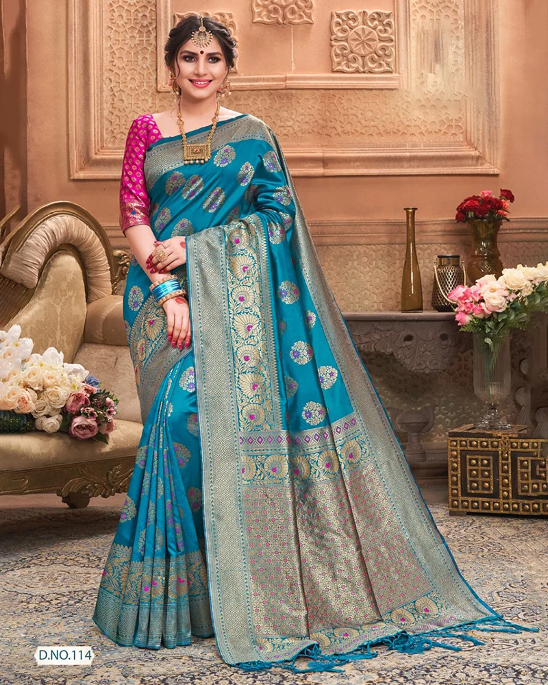 Bollywood Jupon de sari indien en coton pour femme 