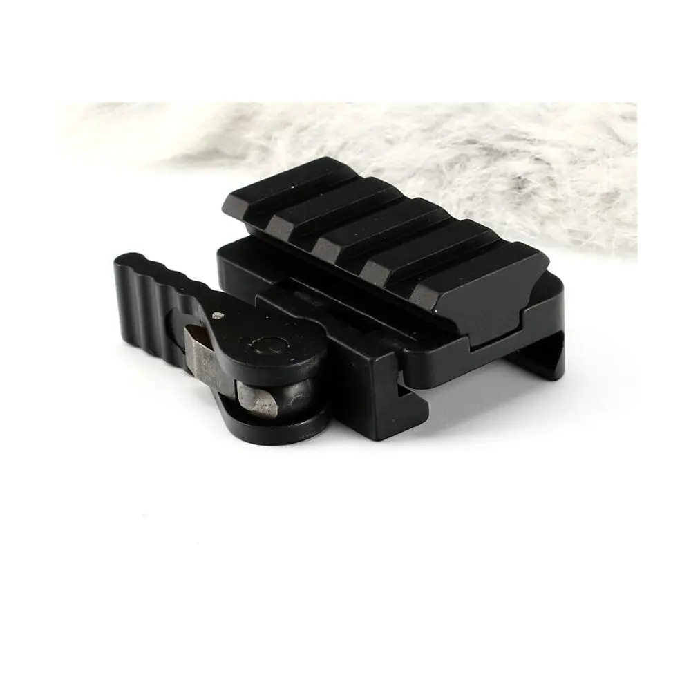 

Ohhunt Quick Release AR-15 M16 Red Dot Riser Mount Adapter Metal Compact Mount fit Hunting Laser Scope 20mm Picatinny Rail Base