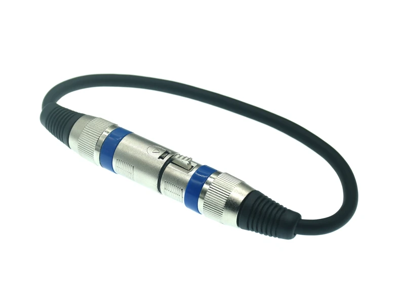 XLR 수-암 M/F 3 핀 OFC 오디오 케이블 포일, 편조 차폐, 마이크 믹서 앰프용 케이블, 1m, 2m, 3m, 5m, 10m, 20m, 30m
