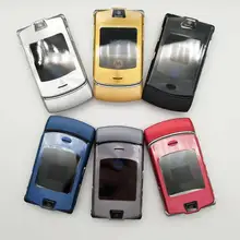 Motorola RAZR V3i разблокированный мобильный телефон GSM флип Bluetooth телефон один год гарантии