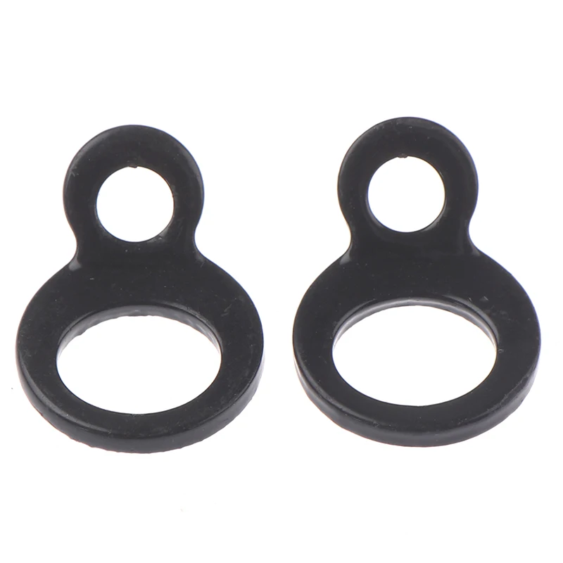 1 Pair Tie Down Strap Rings for Motorcycle Dirt Bike ATV UTV Attach Tie-downs Stainless Steel Tie-Down Strap Rings