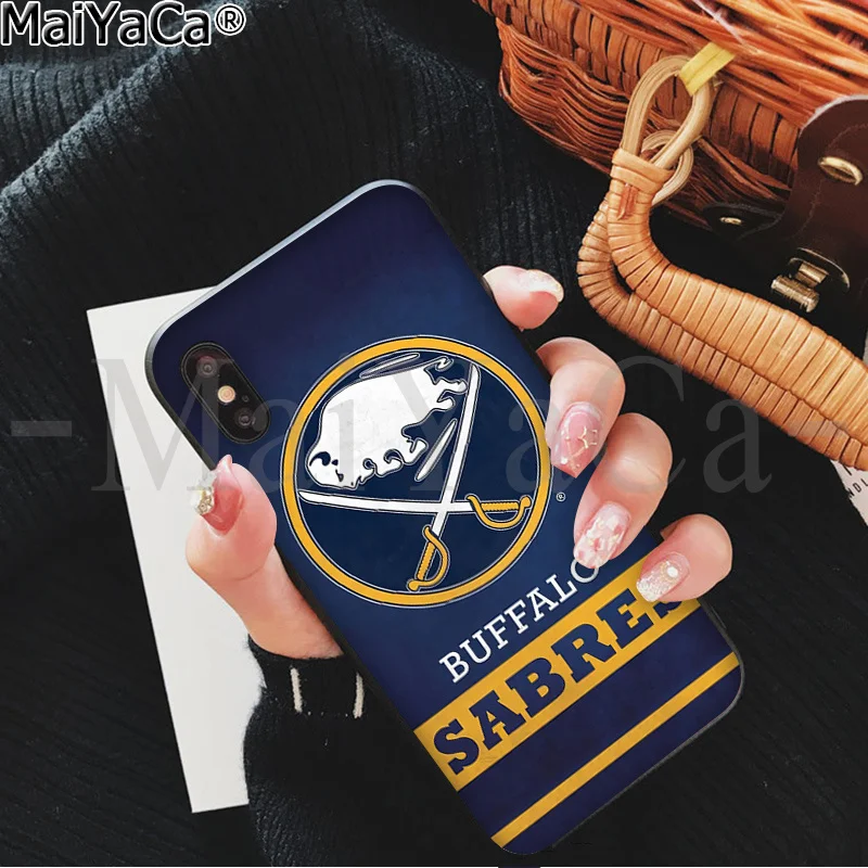 MaiYaCa Buffalo Sabres Новинка чехол для телефона Fundas чехол для Apple iPhone 8 7 6 6S Plus X XS MAX 5 5S SE XR 11 11pro - Цвет: A4