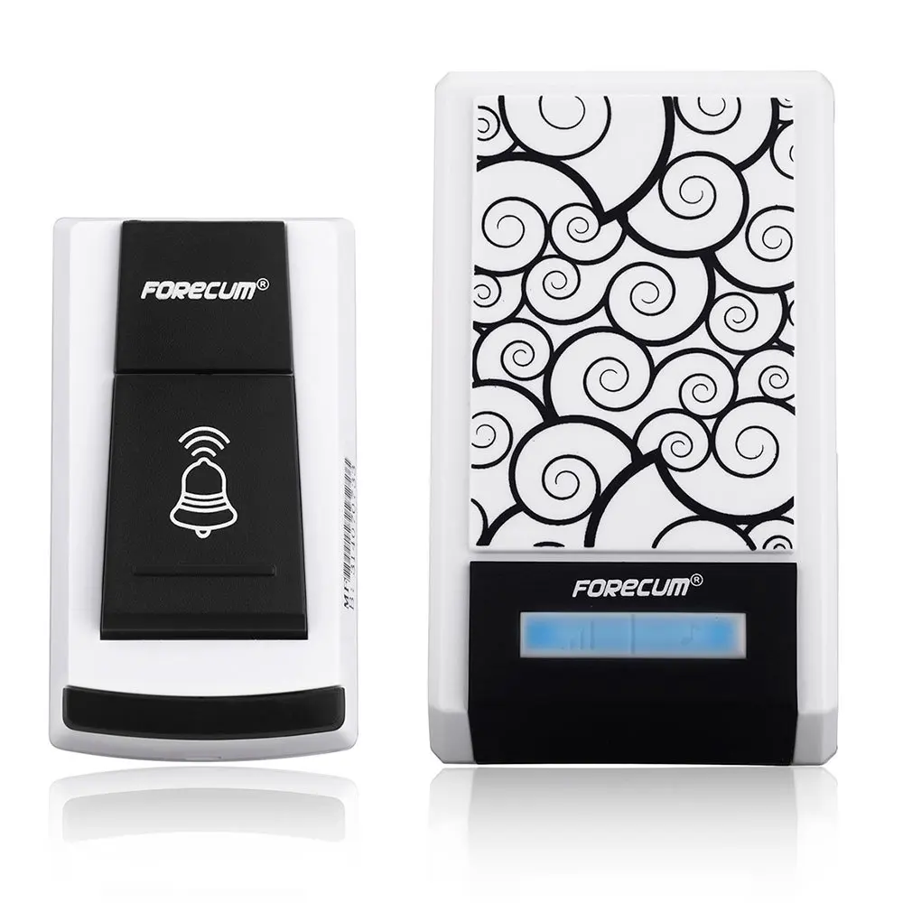 

Hot New FORECUM Carillon Doorbell Wireless Doorbell 315MHz 36 Music Remote control Waterproof