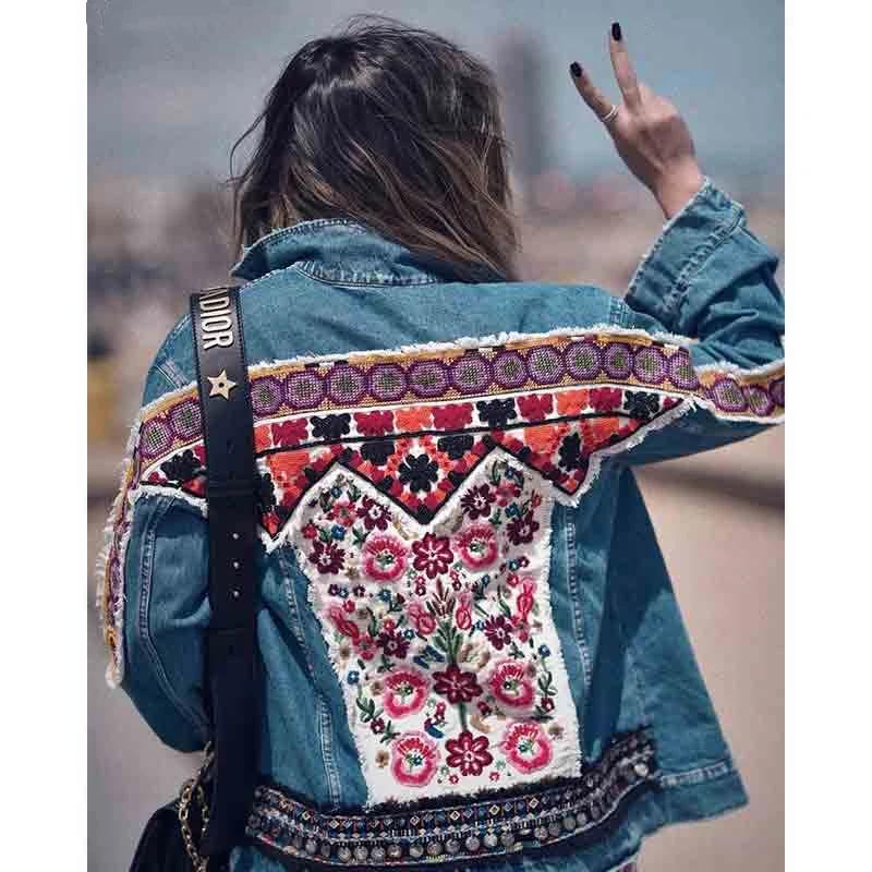 women's embellished denim jackets