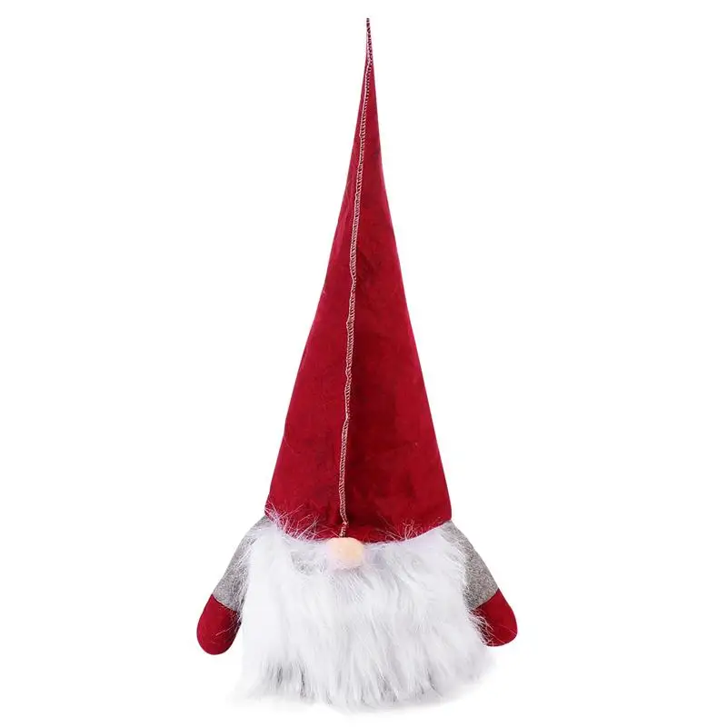 

1pc Pendant Durable Soft Cute Adorable Decorative Faceless Fashion Topper Doll Pendant for Tree Party Christmas