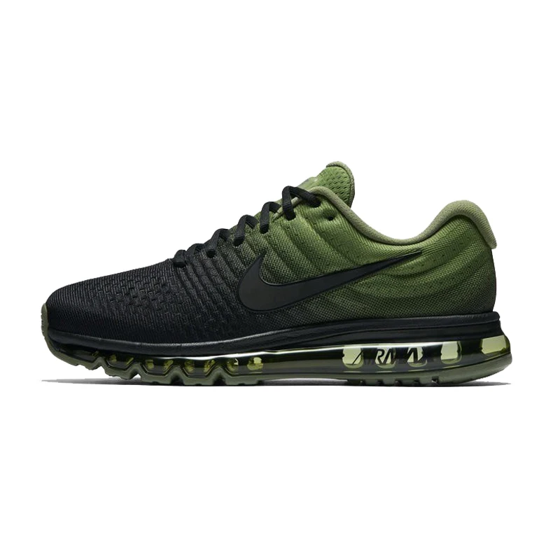 Мужские кроссовки для бега Nike AIR MAX, спортивные уличные кроссовки, спортивная Дизайнерская обувь, новинка, дышащая обувь для бега на шнуровке, 849559-010