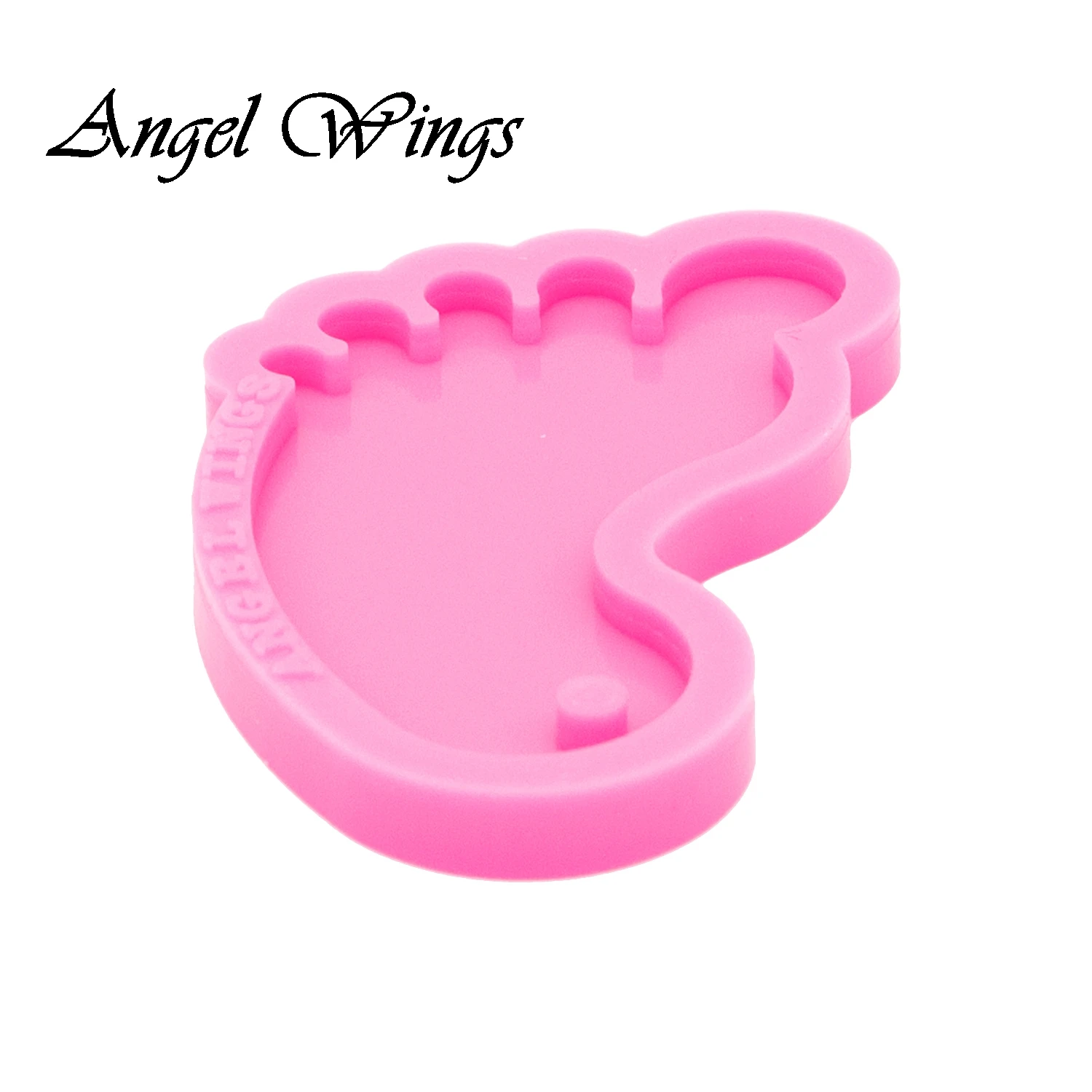 Baby Feet Keychains Silicone Molds DIY Necklace Jewelry