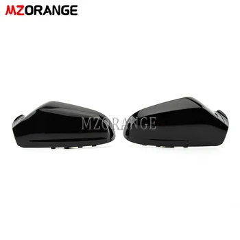 

for Vauxhall for Opel Astra H MK5 2004-2009 Side Mirror cover Housing Shells Protector Cap Gloss Black Rearview Mirror Cover Cap