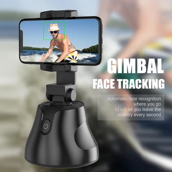 

Phone Stand Holder Gimbal Auto Selfie Shooting Multifunction 360° Object Tracking Holder For Phone Camera Photo Video Live