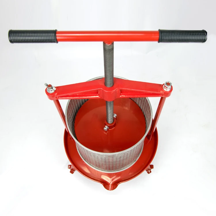 FPS-14L 304 Нержавеющая сталь Т-образная ручка виноградный пресс большая емкость фруктовая соковыжималка яблочный сок