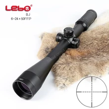 Hunting Riflescope Optical Sight BJ 6-24x50 FFP Tactical Riflescope with Mil Dot Reticle with Illumination Rifle scope Hunting Riflescope Optical Sight BJ 6-24x50 FFP Tactical Riflescope with Mil Dot Reticle with Illumination Rifle scope