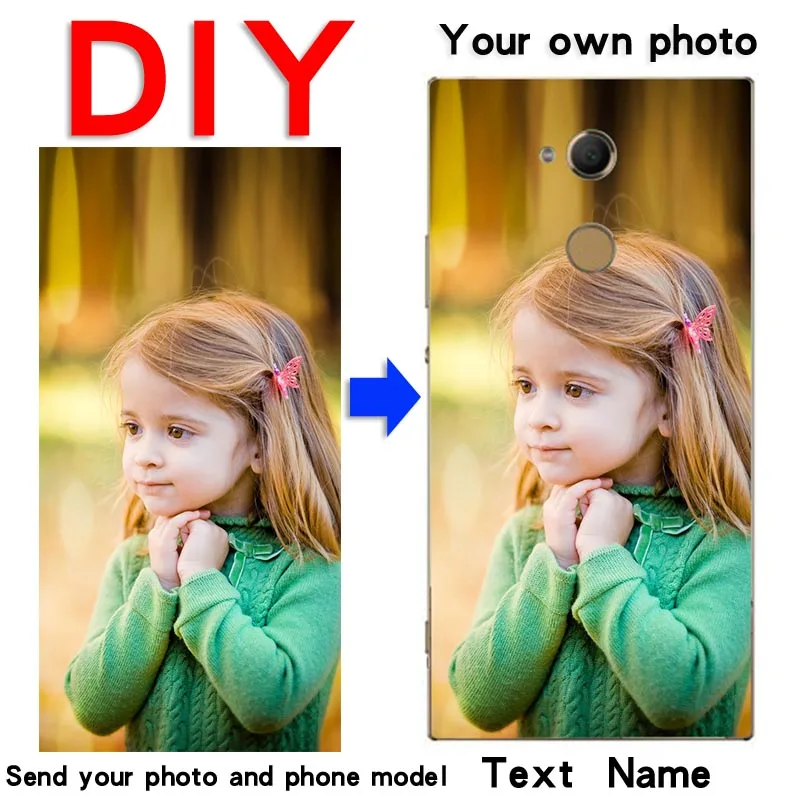 

DIY Custom Design Phone Case For Sony XZ3 XZS XZ2 XZ1 Compact Premium XA1 XA2 XA3 Plus Soft silicone Print photo Back Cover