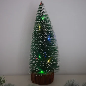 

Tabletop Christmas Pine Tree Xmas Mini Snow Trees Small Party Decoration Gifts