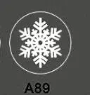 seal snowflake 89 Новая снежинка Счастливого Рождества воск печать штамп деревянная ручка, сделай сам для скрапбукинга, для воска штамп Медная головка, винтажный подарок высокое качество 139 - Цвет: seal snowflake 89