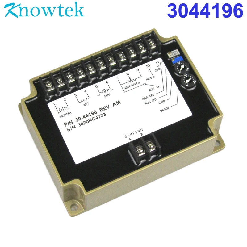 Блок управления скоростью генератора EFC3044196 для KTA19 QSK19 K19 регулятор управления 3044196 для привода для генераторного двигателя