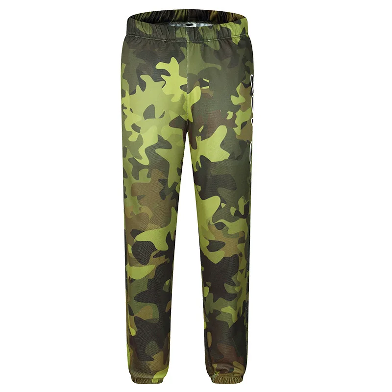 2020 New Summer Fishing Pants Men Big Size Men Long Pants Camouflage TrousersElasticity
