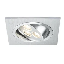 92531 Св-к Premium EBL Aria eckig schw LED 1x3W, алюминий