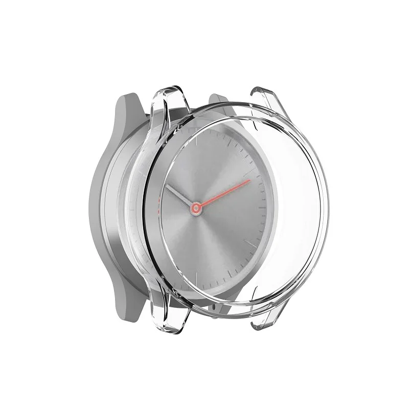 Garmin Vivomove 3/3S/Luxe/Style 스포츠 시계 보호 범퍼 커버 액세서리 용 TPU 소프트 쉘 엣지 프로텍터 케이스 프레임