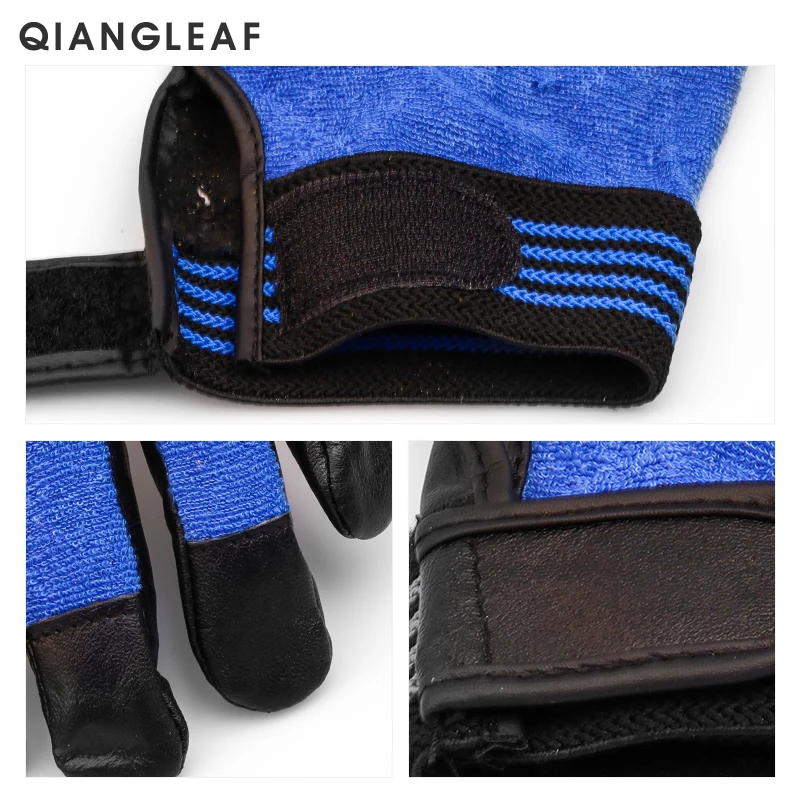 QIANGLEAF абсолютно новые рабочие защитные перчатки из овечьей кожи для работы на открытом воздухе, вождения, садоводства, защитные перчатки 508YP