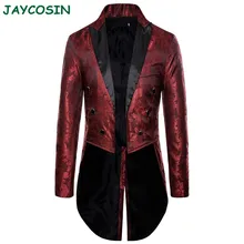 JAYCOSIN мужская одежда Готический стимпанк Блейзер смокинг куртка модное пальто с длинным рукавом мужские свадебные костюмы осень зима 1122
