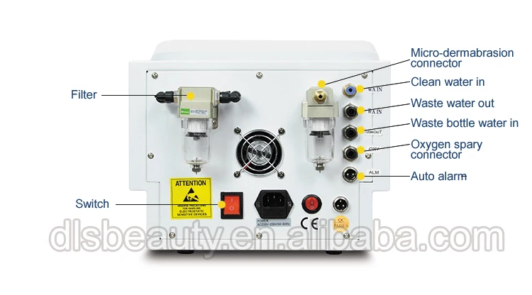 Home Use Diamond Mircodermabrasion Facial Beauty Machine/Hydra-peel Dermabrasion facial diamond microdermabrasion machine