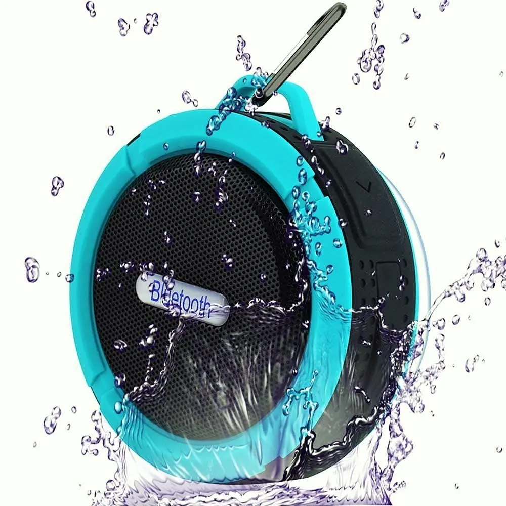 

Mini Wireless Bluetooth Speaker Portable Waterproof Outdoor Column Box sucker Speaker Support TF card Stereo HiFi Boxes altavoz