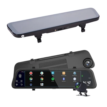 

Camlive 11.66 inch 4G Dash Cam Android 8.1 Car Mirror Dvr Camera RAM2G ROM32G GPS Navigation Video Recorder ADAS WIFI Dual1080P