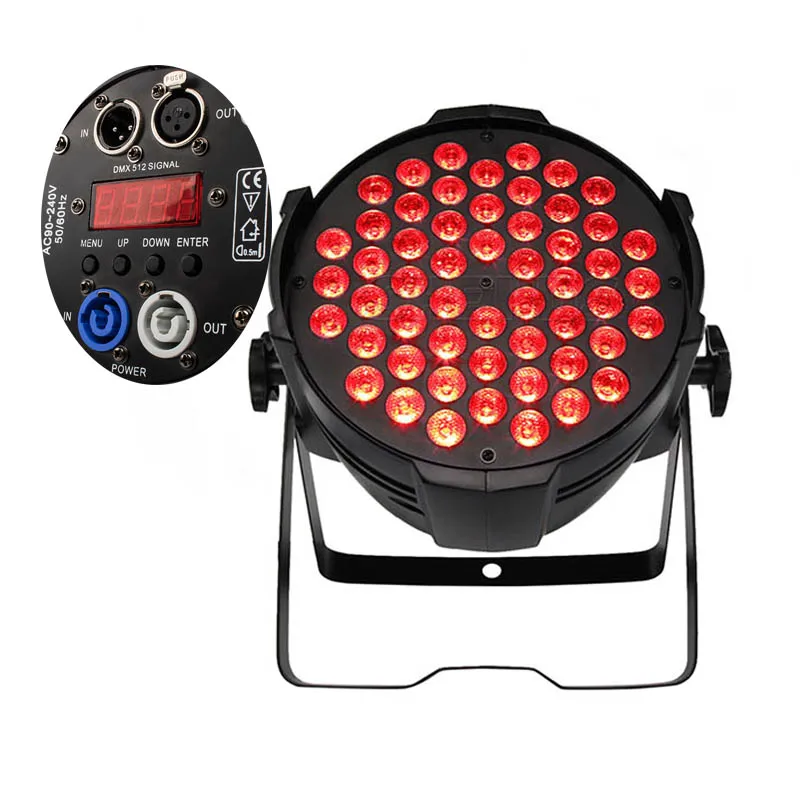 RGB 3in1 LED Par Light DMX Stage Lighting Party PAR64 Can Light DJ