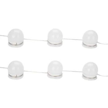 

Upgrade Brightness Stepless Adjustment Bulb 10 Led Bulbs Hollywood Style Makeup Mirror Dresser Light Bulb Kit