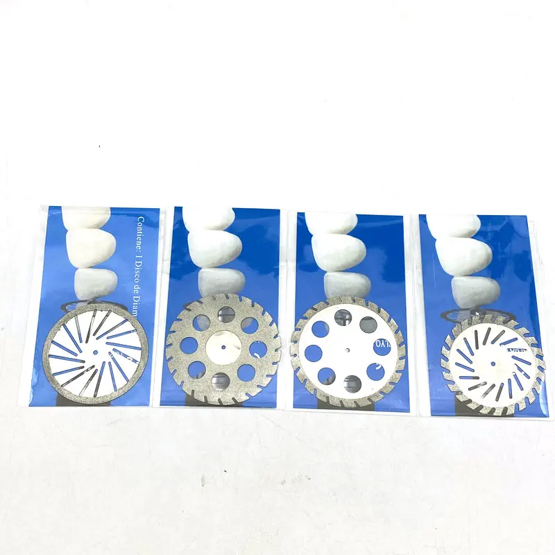 Big Size laboratorium dentystyczne polerowanie diament dwustronna tarcza tnąca do cięcia dentystycznego tynk tarcza koła laboratorium dentystyczne narzędzie 40 i 45mm 6 Big Size laboratorium dentystyczne polerowanie diament dwustronna tarcza tnąca do cięcia dentystycznego tynk tarcza koła laboratorium dentystyczne narzędzie 40 i 45mm 6