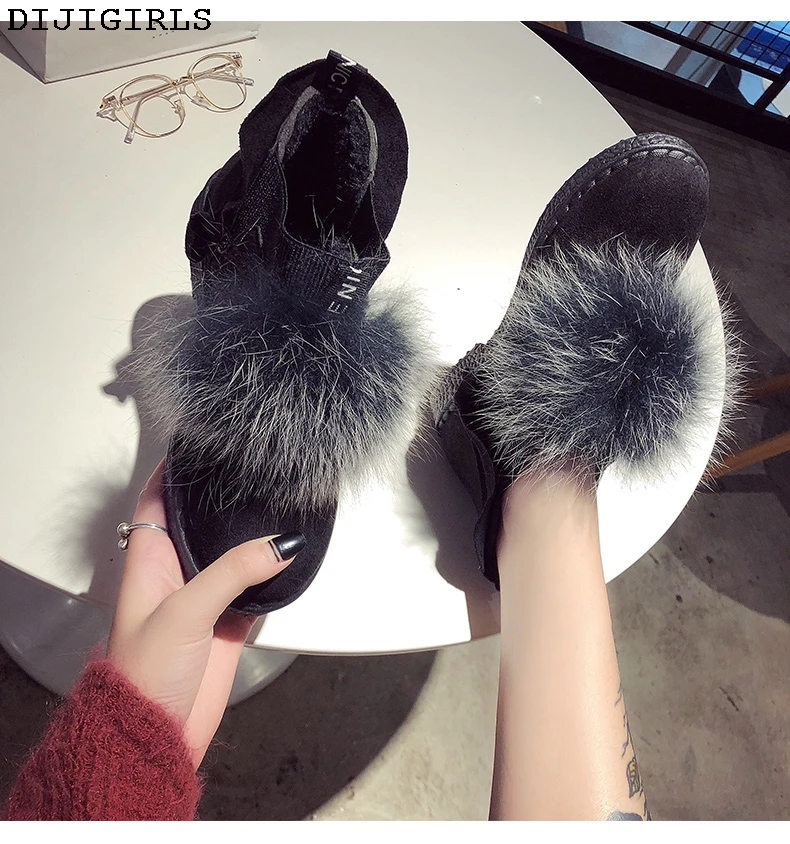 Модные женские зимние ботинки из коровьей замши; женская зимняя обувь; ботильоны на меху; botas Mujer