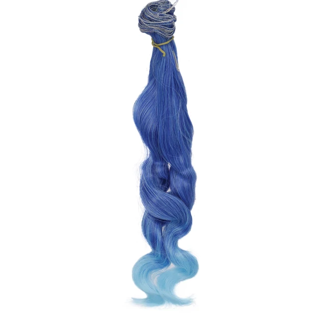 Aidolla 15*100CM BJD Wig Accessories For Dolls Doll Hair for 1/3 1/4 1/6 High-Temperature Wire Curly BJD Wigs Kid's Gift Toy HT61CTHTY85C