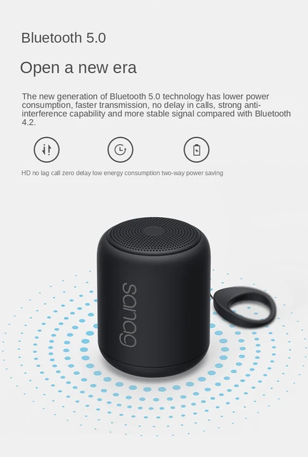 sanag ポータブルスピーカー　音楽　スピーカー 楽天市場】【クーポンで最大2000円OFF】 sanag Bluetooth5.0