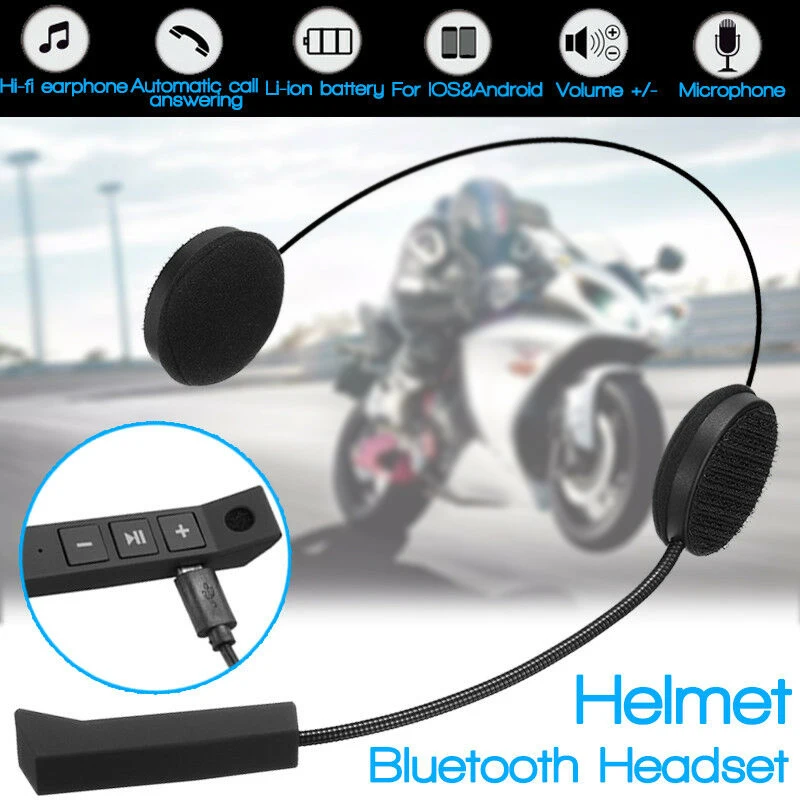 Мотоциклетный шлем Bluetooth гарнитура Hi-Fi наушники Hands-free шлем Bluetooth гарнитура автоматический вызов ответ