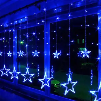 

138LED Fairy String Yard Wedding Romantic Fairy Light Garden Curtain Super Bright Parties Fairy String Light Durable Festival