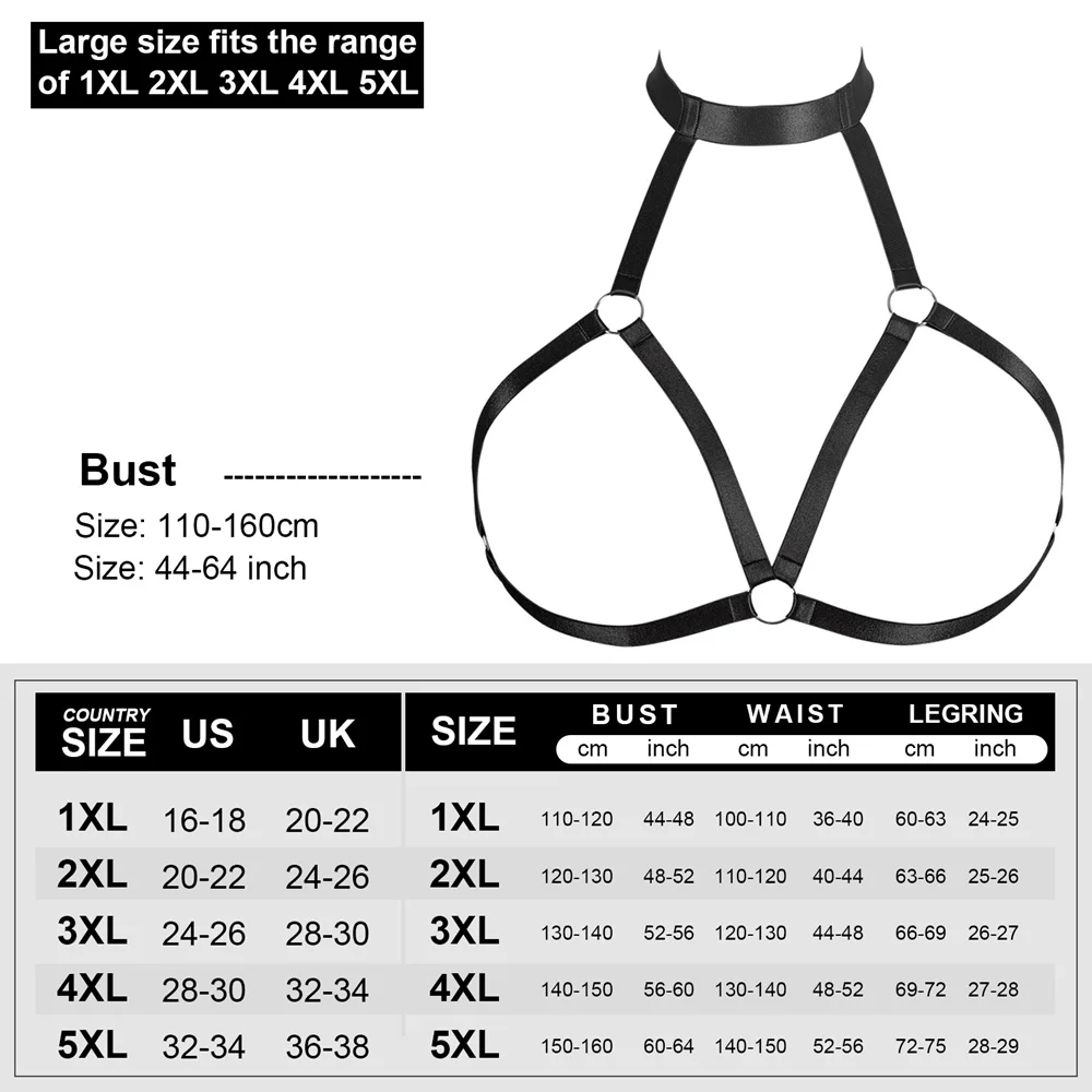 БДСМ портупея для пышных женщин, женское нижнее белье большого размера, женский костюм в стиле ретро, Женский Топ в стиле панк, бюстгальтер без косточек | AliExpress