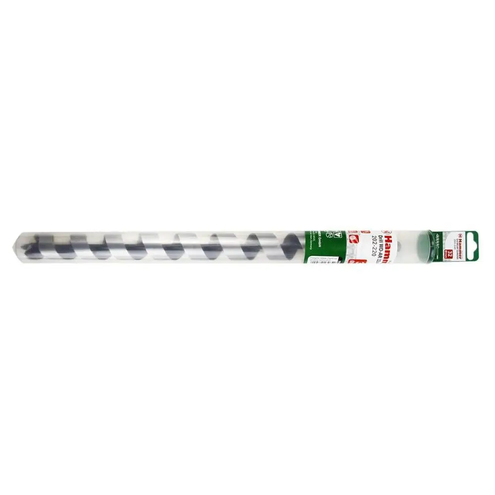 Сверло HAMMER Flex 202-220 DR WD AR 32мм*460/400мм дерево, спиральное