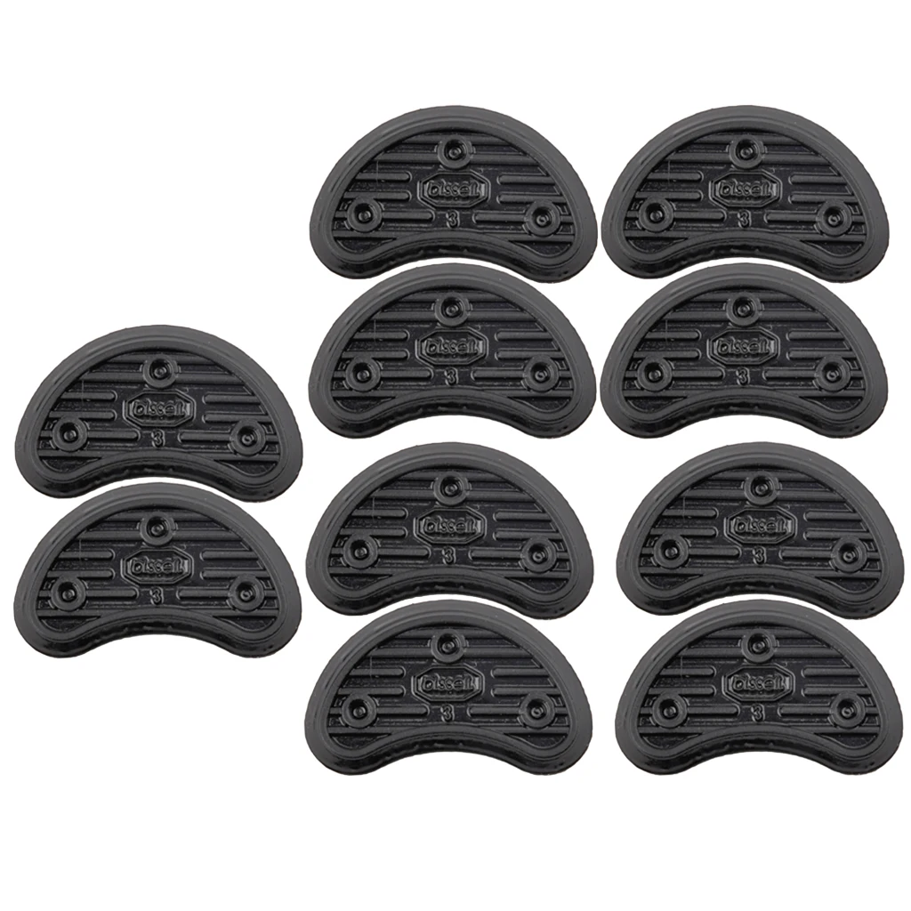 10pcs Rubber Sole Heel And Toe Protector Plates Taps DIY Shoe Repair Kit 2mm - Image 3