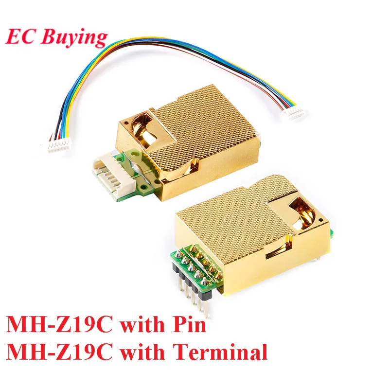 MH-Z19 модуль инфракрасного датчика CO2 MH-Z19C датчик углекислого газа NDIR для монитора