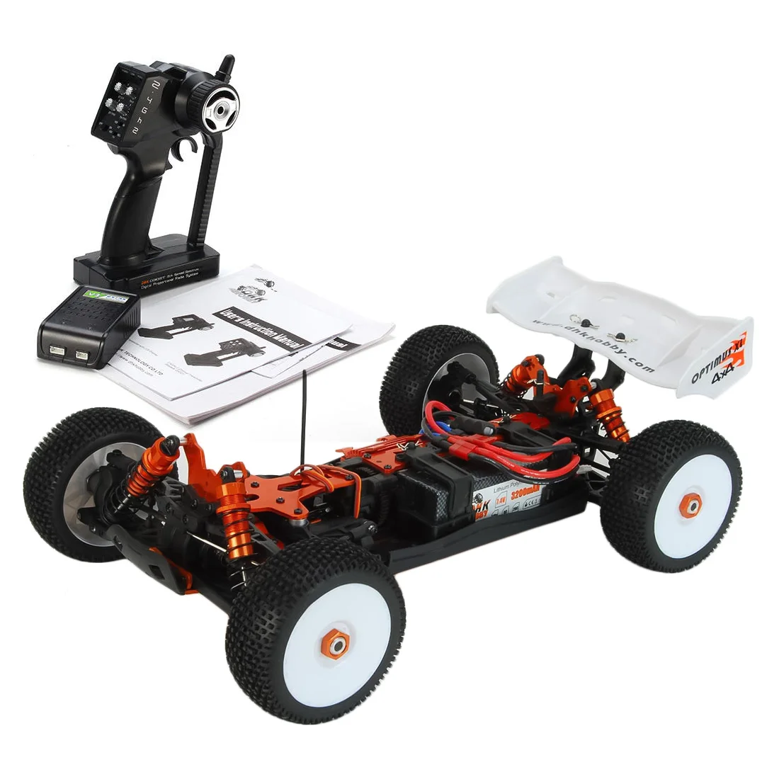 DHK 8381 Optimus 1/8 4WD 100A бесщеточный Электрический внедорожник RC гоночный автомобиль TRT