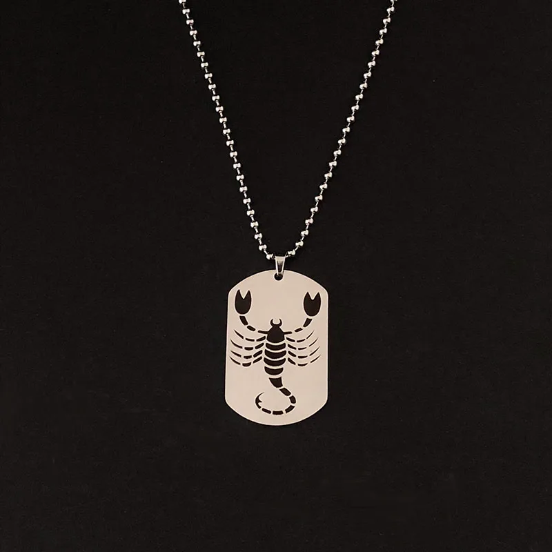 12 Horoscope Zodiac Sign Silver Color Pendant Necklace Aries Leo - Image 3