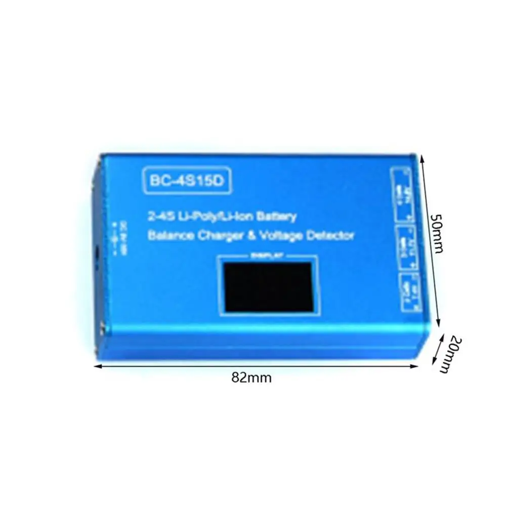 BC-4S15D Battery Lithium Lipo Balance Charger Voltage Detector LCD Digital Display Balance Charger for 2S 3S 4S RC Battery
