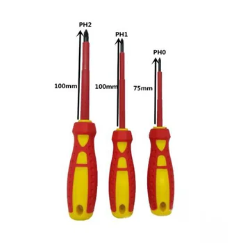 

7Pcs/Set Insulated Screwdriver Electrician Screw Driver Slotted Cross Head Kit