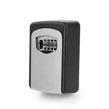 

1Pcs Security Safes Outdoor Portable Lock Key Safe Box Wall Mount Password Lock Hidden Home Office Tools Keys Storage Case
