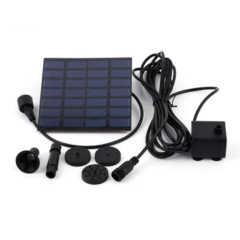 

New Solar Power Water Pump Garden Sun plants watering outdoor water Fountain Pool Pump In Stock