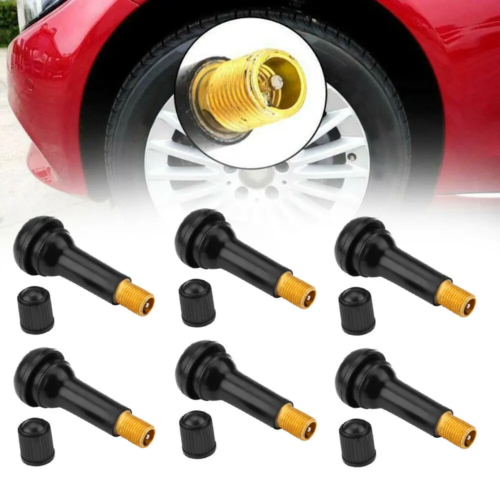 Automobile Parts Air Inflator Tr414 Snap in Tubeless Tire Rubber Valve Stem  - China Tyre Valve, Tubeless Valves